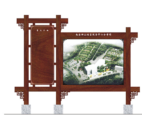 自然風(fēng)景區(qū)標(biāo)識標(biāo)牌的布點(diǎn)布局